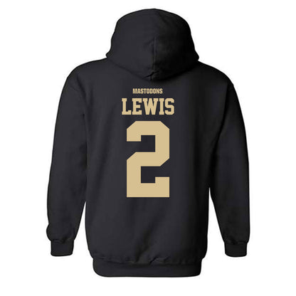 PFW - NCAA Men's Basketball : DeAndre Lewis - Classic Shersey Hooded Sweatshirt-1