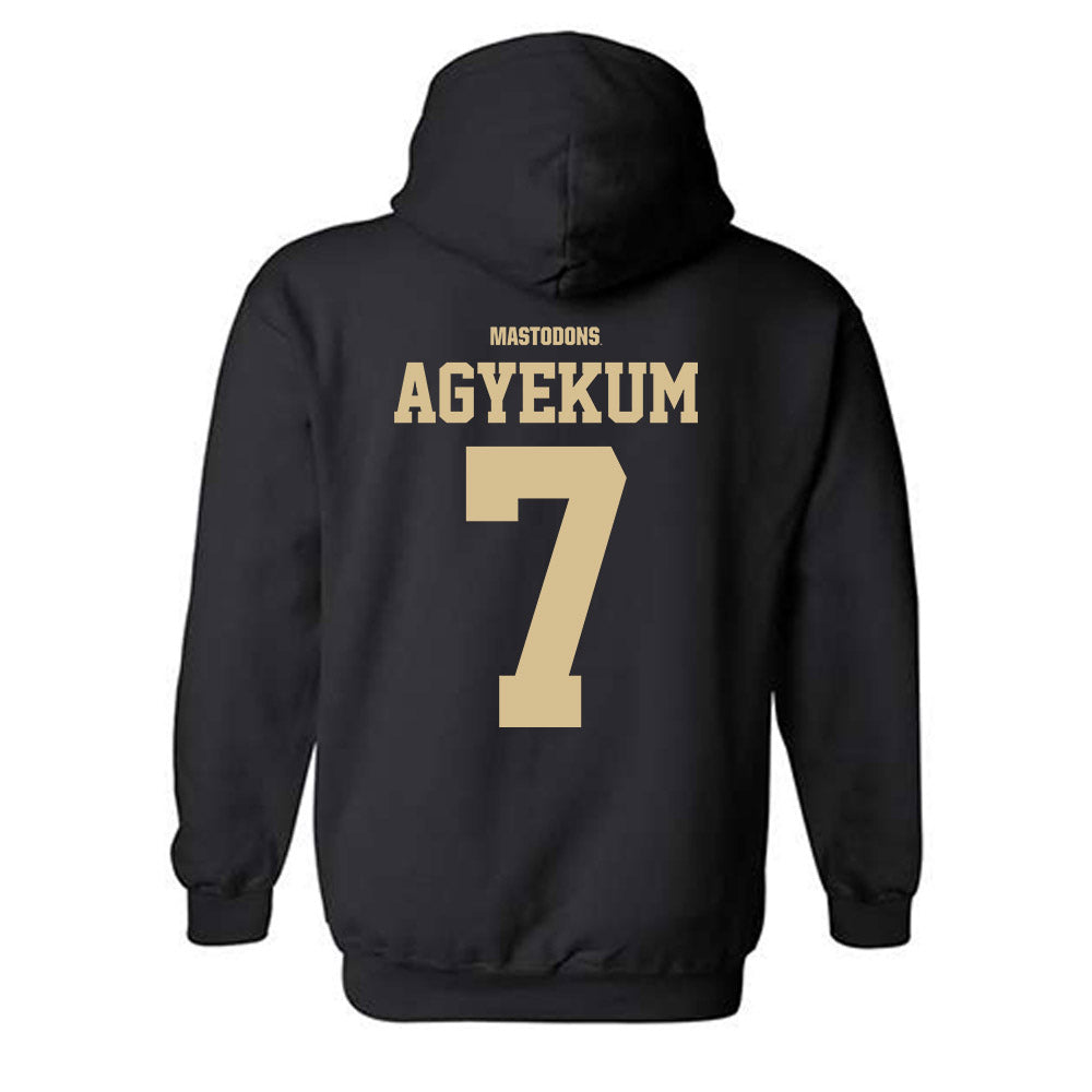 PFW - NCAA Men's Soccer : Christian Agyekum - Classic Shersey Hooded Sweatshirt-1