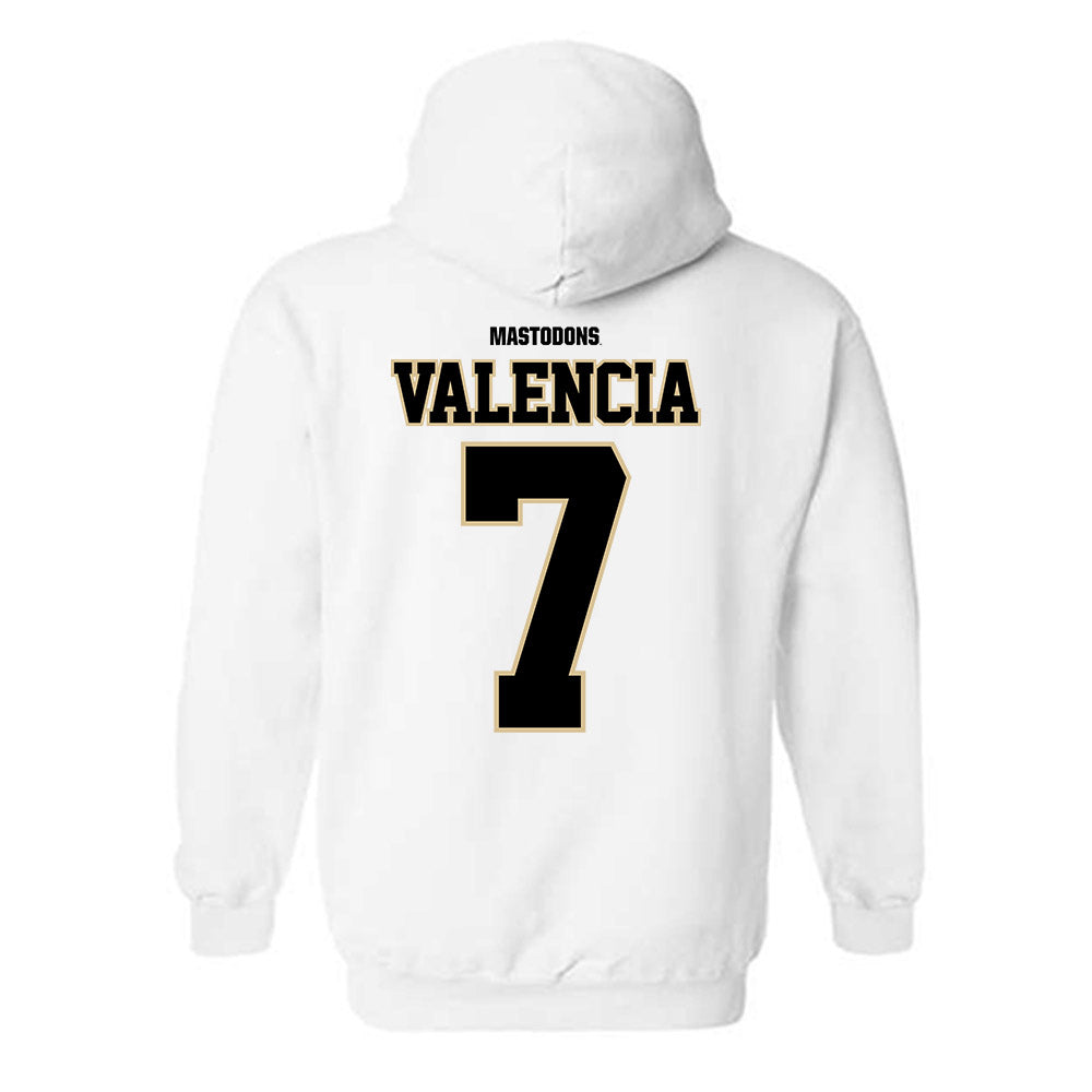 PFW - NCAA Men's Soccer : Marco Valencia - Classic Shersey Hooded Sweatshirt-1