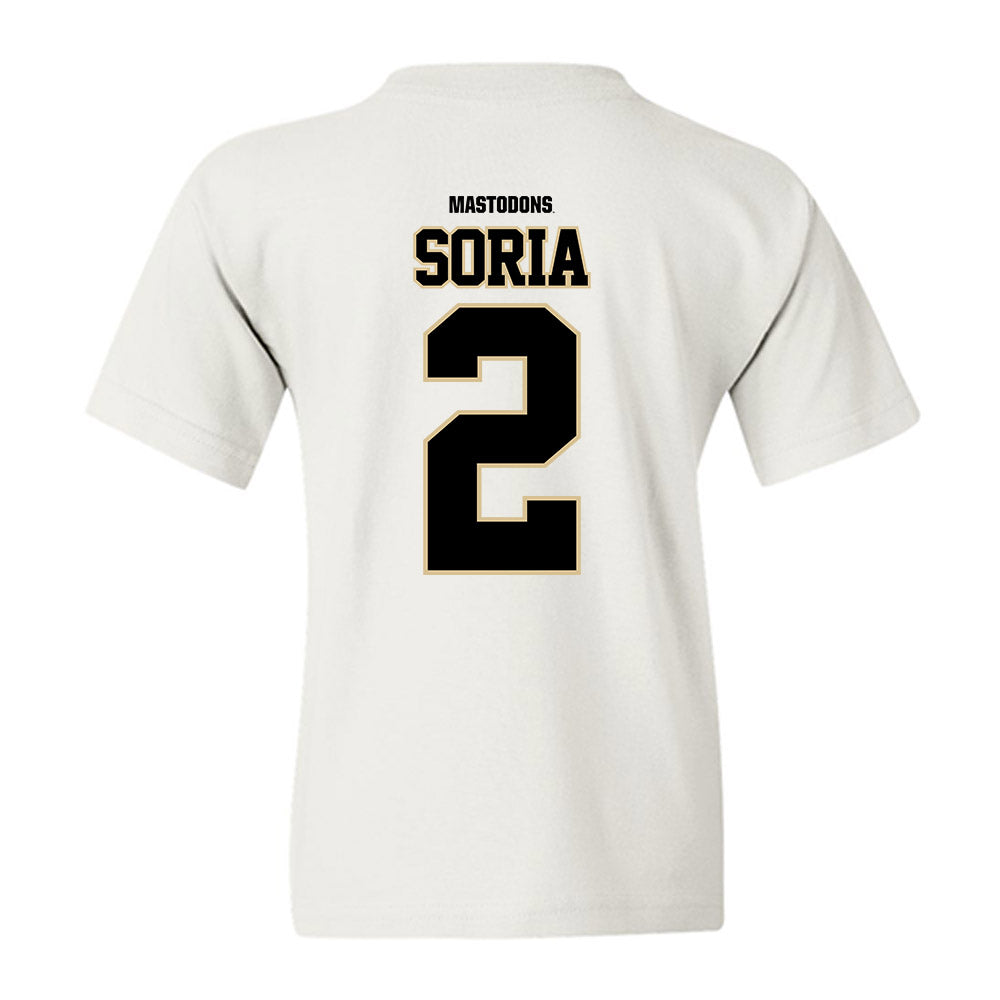PFW - NCAA Men's Soccer : Marcos Soria - Classic Shersey Youth T-Shirt-1