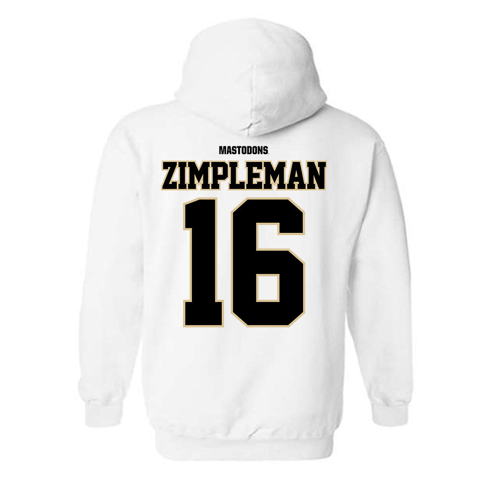 PFW - NCAA Softball : Addison Zimpleman - Classic Shersey Hooded Sweatshirt-1