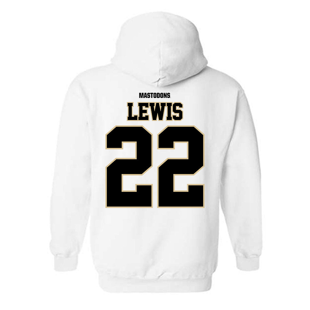 PFW - NCAA Women's Basketball : Madison Lewis - Classic Shersey Hooded Sweatshirt-1