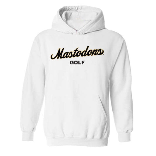 PFW - NCAA Men's Golf : AJ Agnew - Classic Shersey Hooded Sweatshirt-0