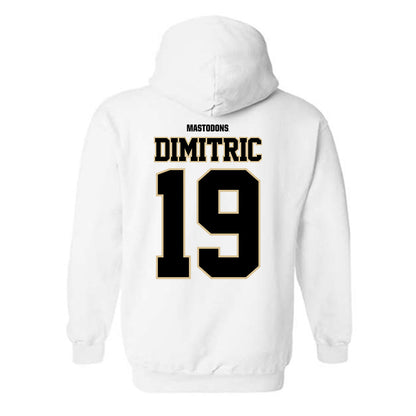 PFW - NCAA Women's Volleyball : Miona Dimitric - Classic Shersey Hooded Sweatshirt-1