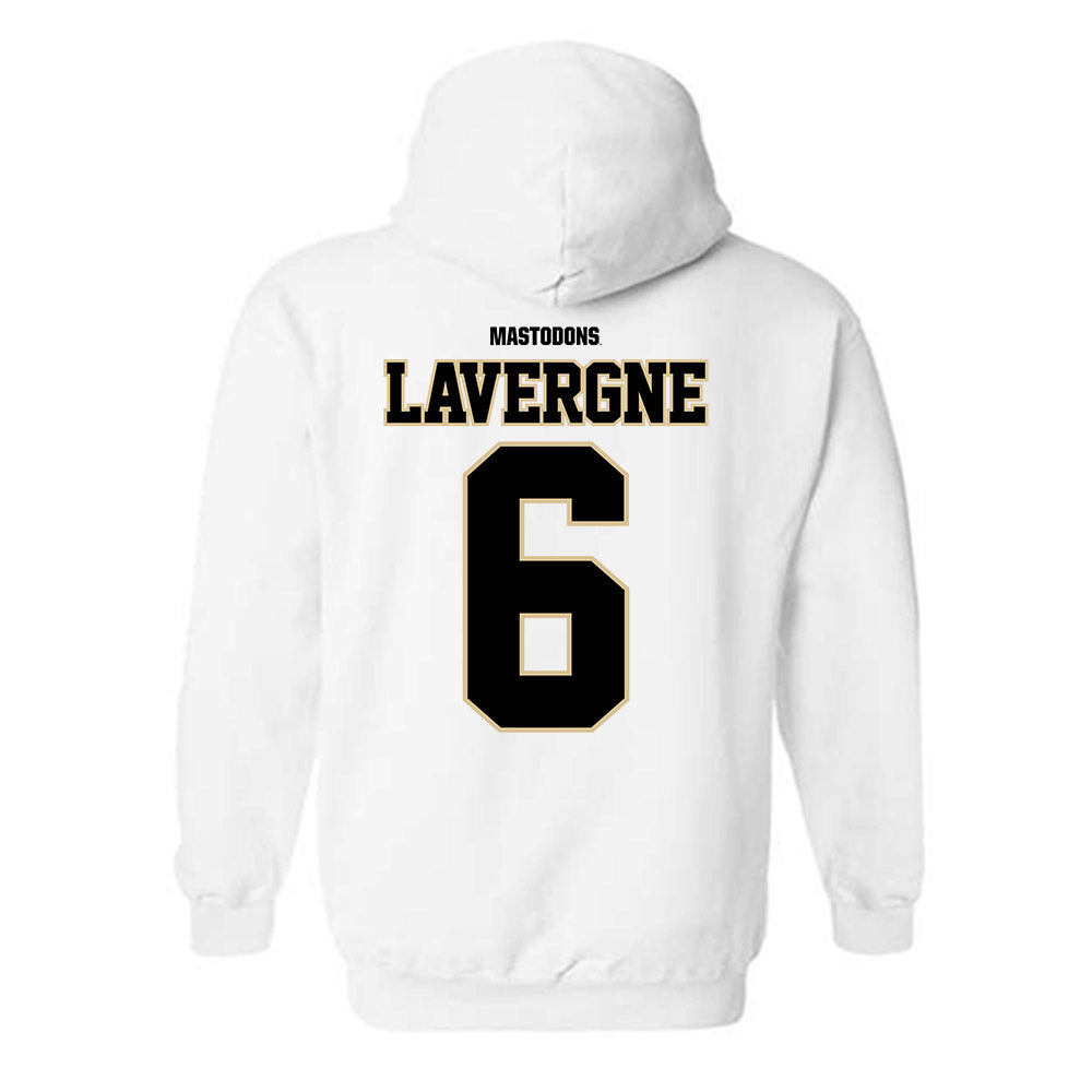 PFW - NCAA Men's Basketball : De'Vion Lavergne - Classic Shersey Hooded Sweatshirt-1