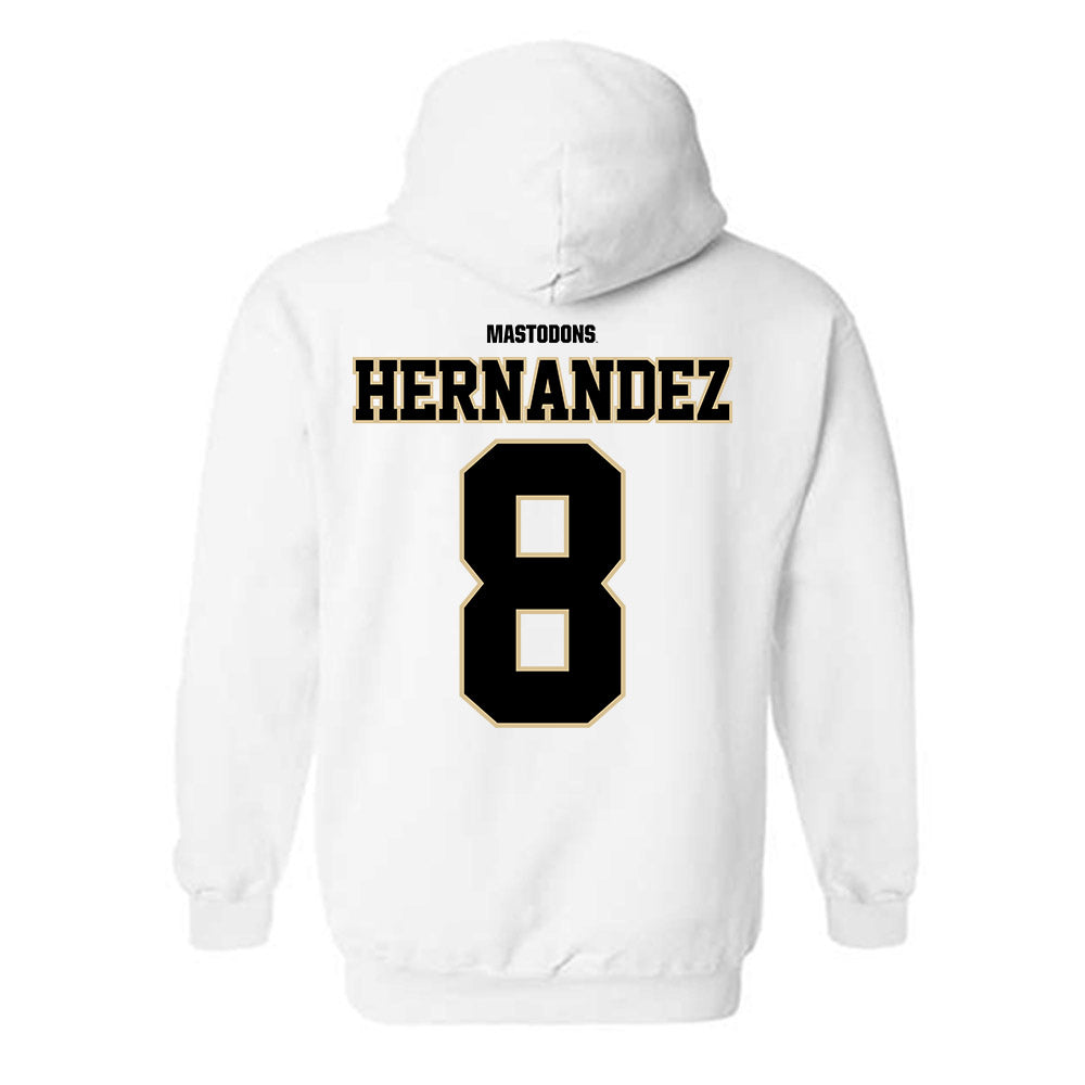PFW - NCAA Men's Soccer : Jonathan Hernandez - Classic Shersey Hooded Sweatshirt-1