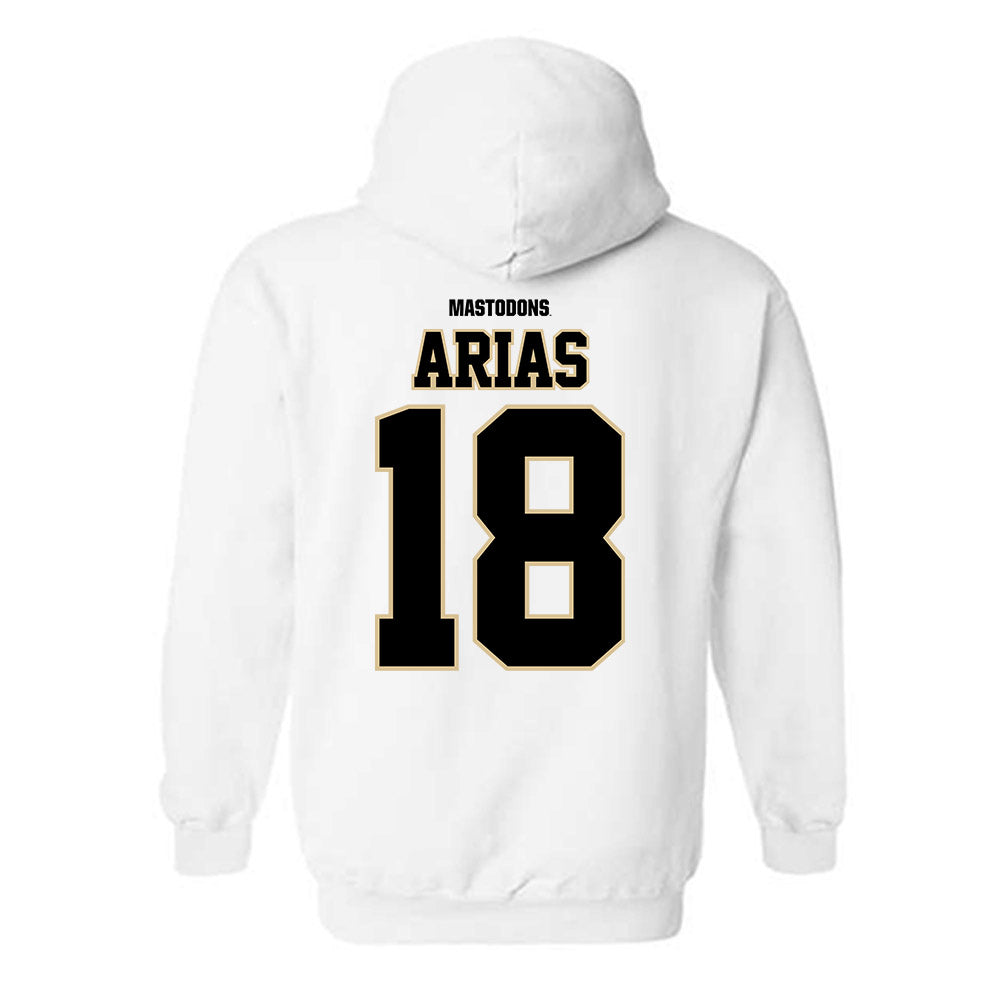 PFW - NCAA Men's Soccer : Daven Arias - Classic Shersey Hooded Sweatshirt-1