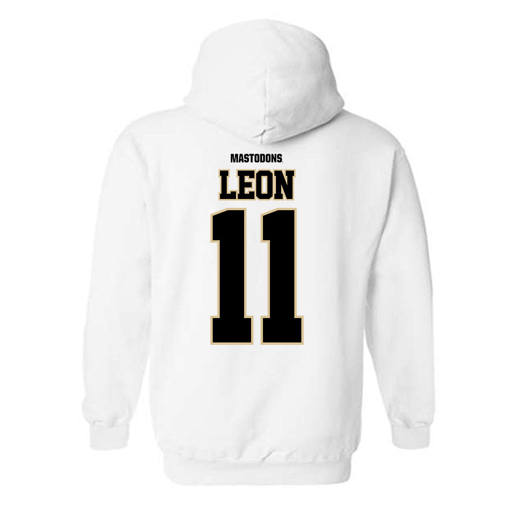 PFW - NCAA Men's Soccer : Christian Leon - Classic Shersey Hooded Sweatshirt-1