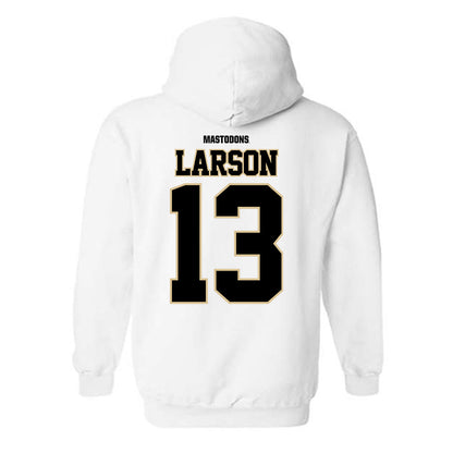 PFW - NCAA Men's Soccer : Richard Larson - Classic Shersey Hooded Sweatshirt-1