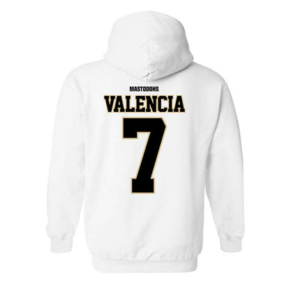 PFW - NCAA Men's Soccer : Marco Valencia - Classic Shersey Hooded Sweatshirt-1
