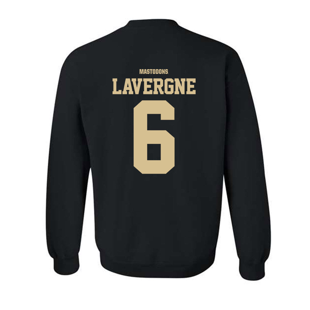 PFW - NCAA Men's Basketball : De'Vion Lavergne - Classic Shersey Crewneck Sweatshirt-1