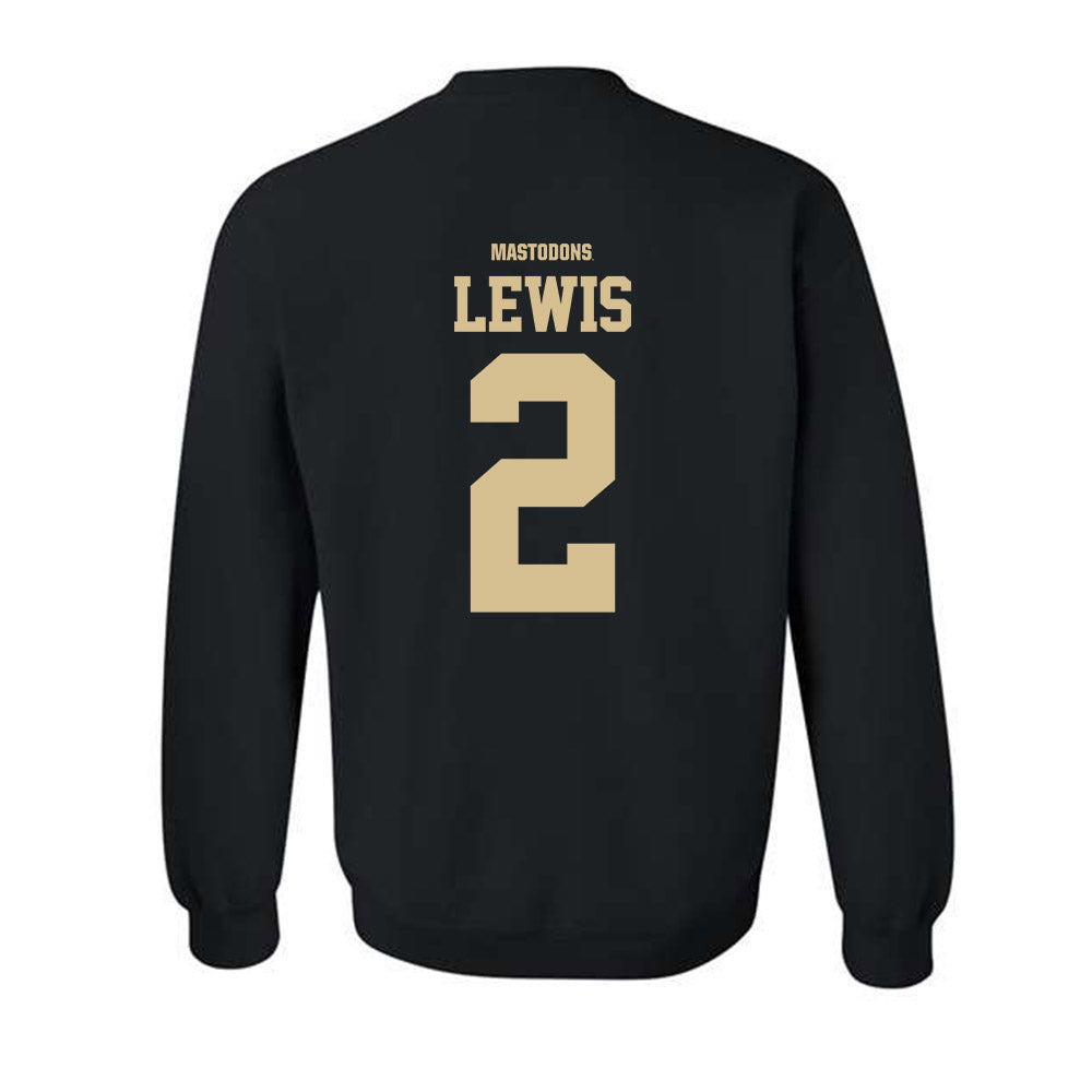 PFW - NCAA Men's Basketball : DeAndre Lewis - Classic Shersey Crewneck Sweatshirt-1