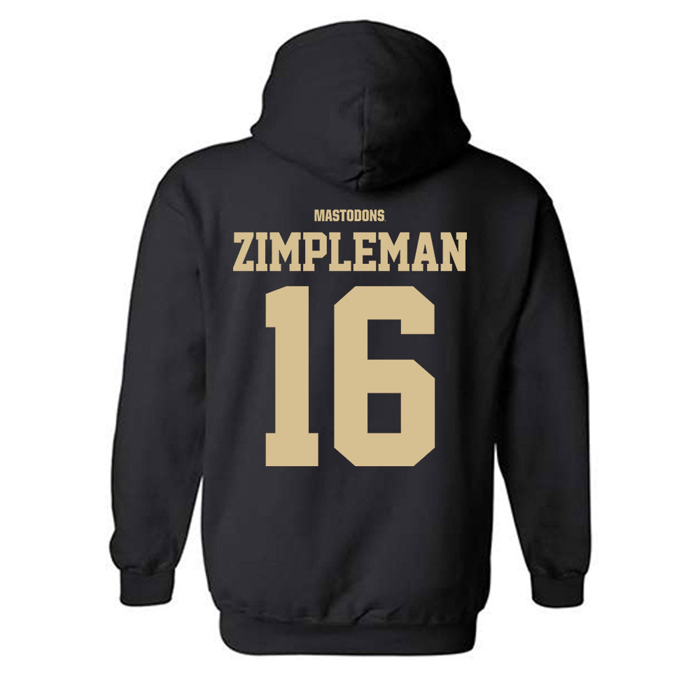 PFW - NCAA Softball : Addison Zimpleman - Classic Shersey Hooded Sweatshirt-1