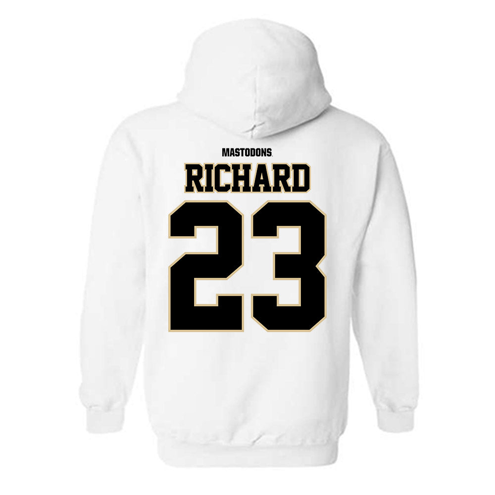 PFW - NCAA Men's Basketball : Solomon Richard - Classic Shersey Hooded Sweatshirt-1