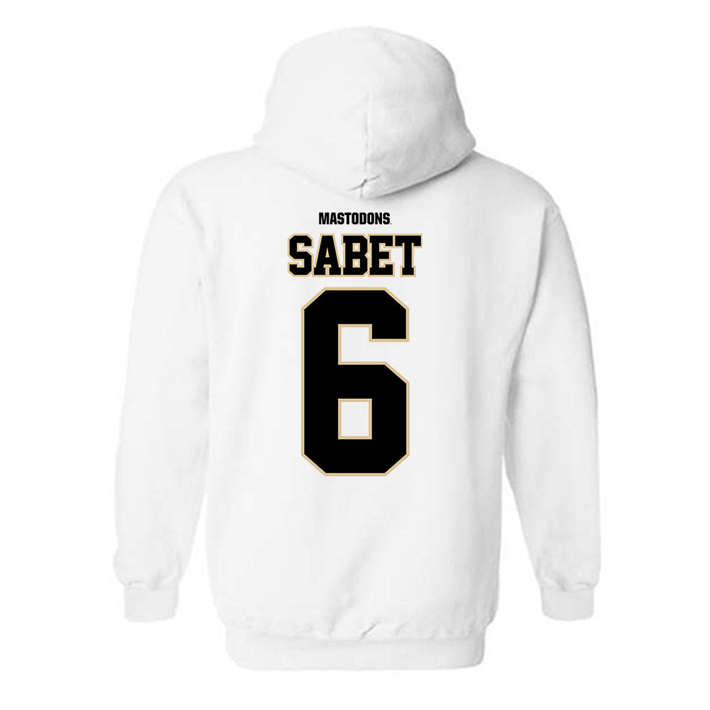PFW - NCAA Women's Soccer : Dalia Sabet - Classic Shersey Hooded Sweatshirt-1