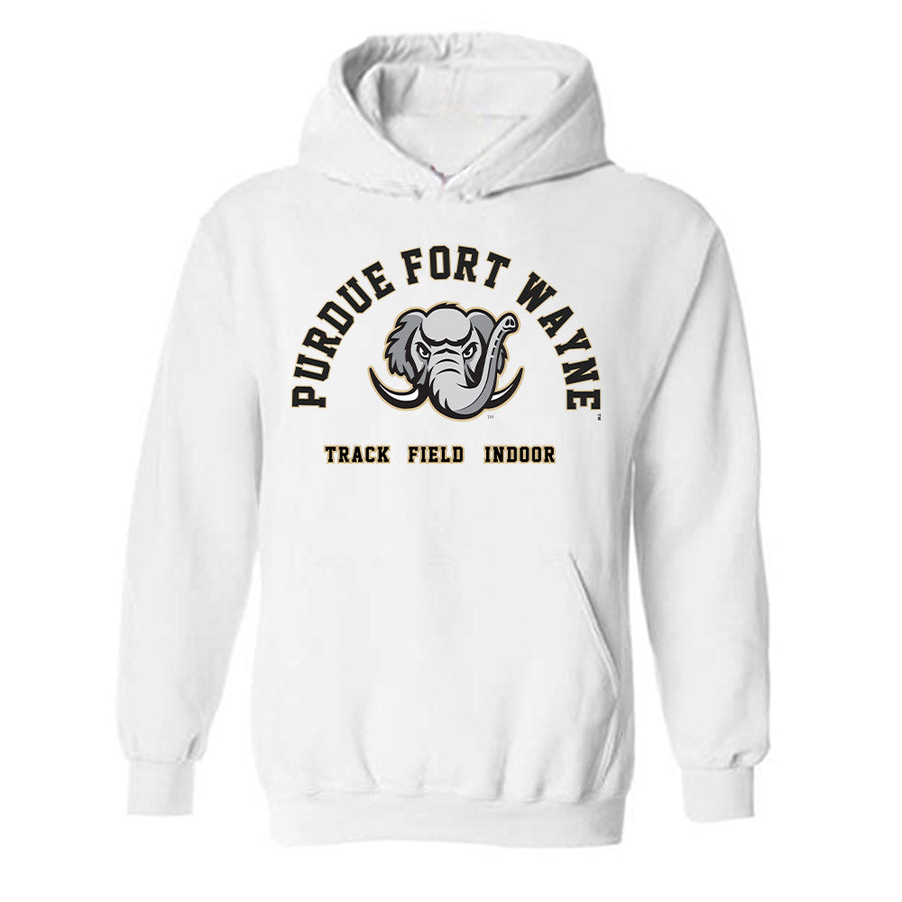 PFW - NCAA Women's Track & Field : Scout Warner - Classic Shersey Hooded Sweatshirt-0
