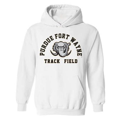 PFW - NCAA Men's Track & Field : Taran Davis - Classic Shersey Hooded Sweatshirt-0