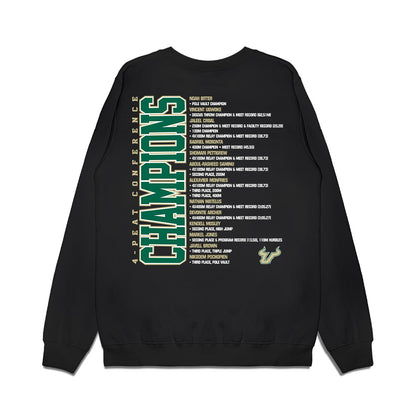 USF - NCAA Men's Track & Field : - Roster Premium Crewneck Sweatshirt-1