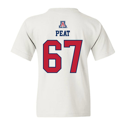 Arizona - NCAA Football : Keona Peat - Classic Shersey Youth T-Shirt-1