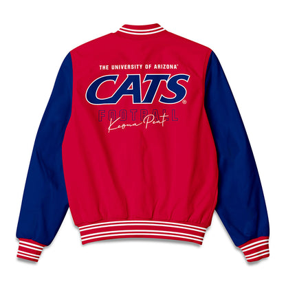 Arizona - NCAA Football : Keona Peat - Bomber Jacket-1
