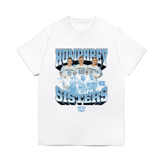UNC - NCAA Women's Lacrosse : - NCAA® National Champions Collage Comfort Colors T-Shirt-0