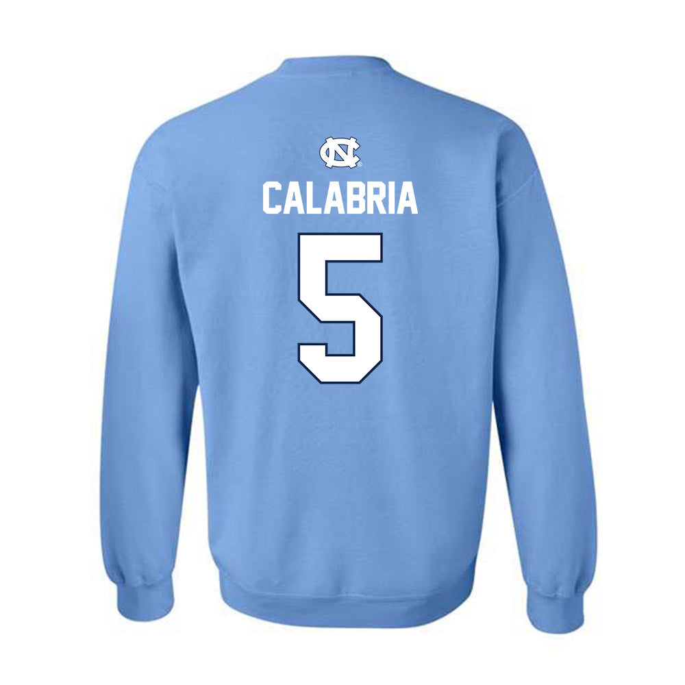 UNC - NCAA Women's Lacrosse : Tess Calabria - NCAA® Champions Classic Shersey Crewneck Sweatshirt-1