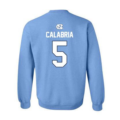UNC - NCAA Women's Lacrosse : Tess Calabria - NCAA® Champions Classic Shersey Crewneck Sweatshirt-1