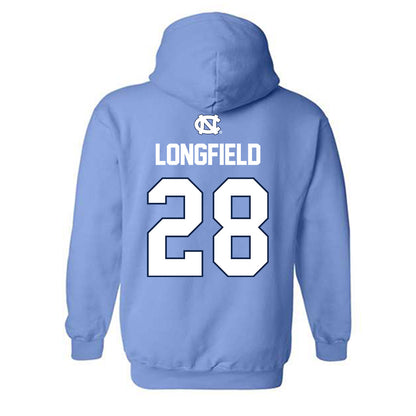 UNC - NCAA Women's Lacrosse : Molly Longfield - NCAA® Champions Classic Shersey Hooded Sweatshirt-1