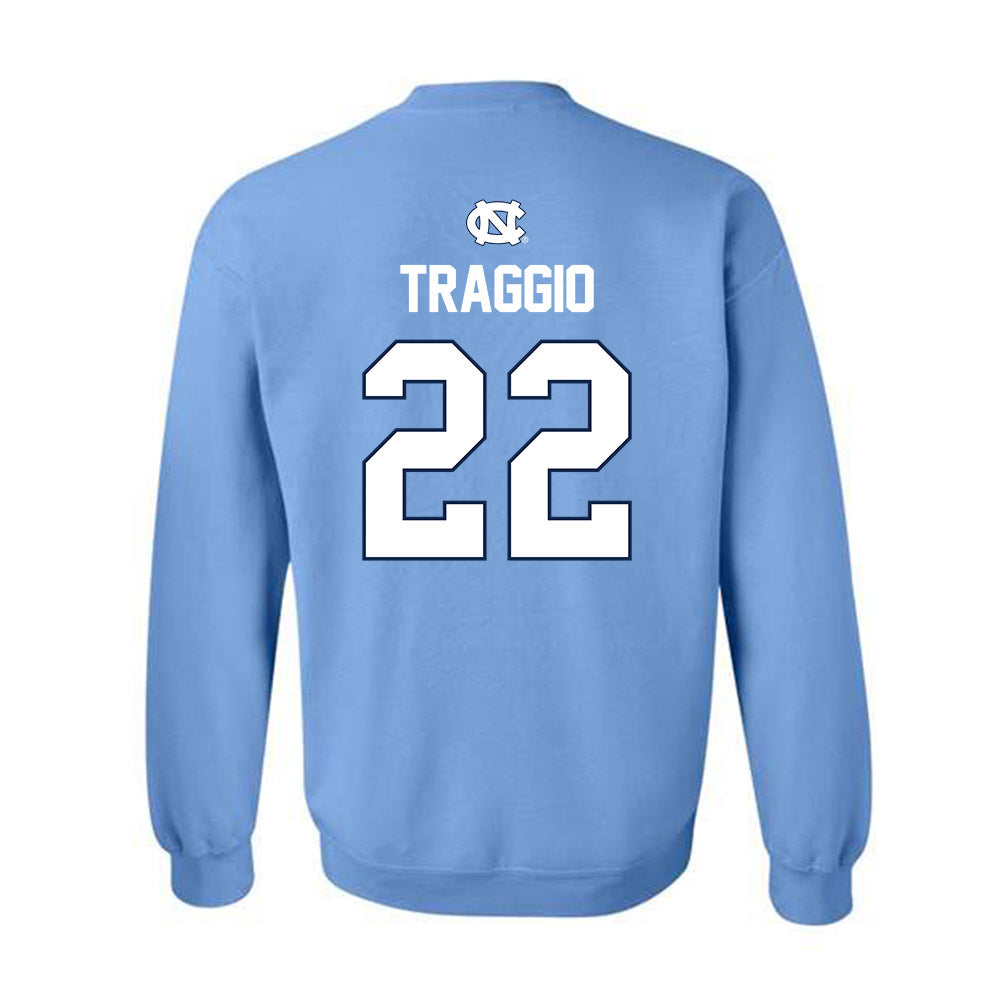 UNC - NCAA Women's Lacrosse : Ellie Traggio - NCAA® Champions Classic Shersey Crewneck Sweatshirt-1