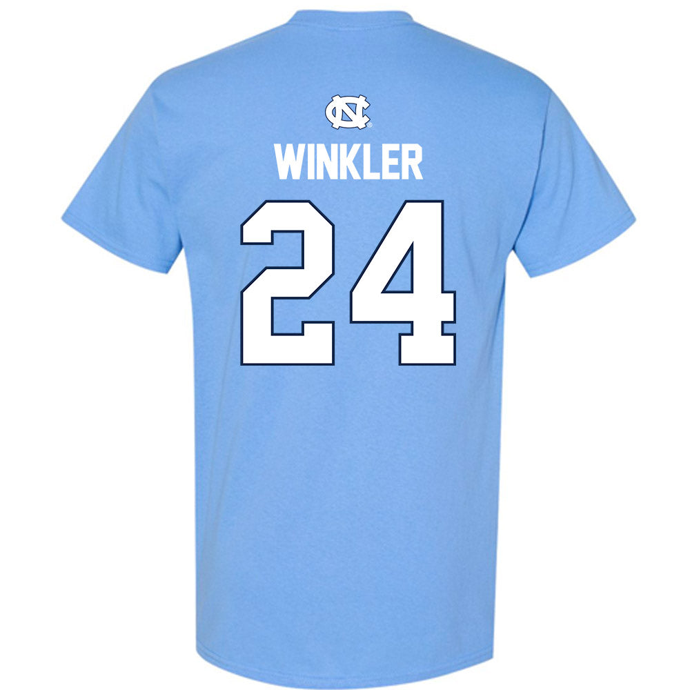 UNC - NCAA Women's Lacrosse : Grace Winkler - NCAA® Champions Classic Shersey T-Shirt-1