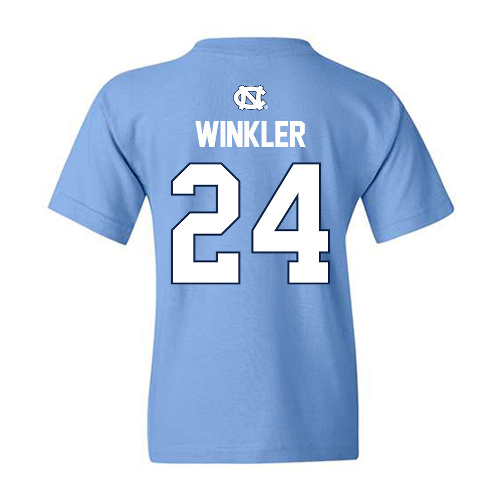 UNC - NCAA Women's Lacrosse : Grace Winkler - NCAA® Champions Classic Shersey Youth T-Shirt-1