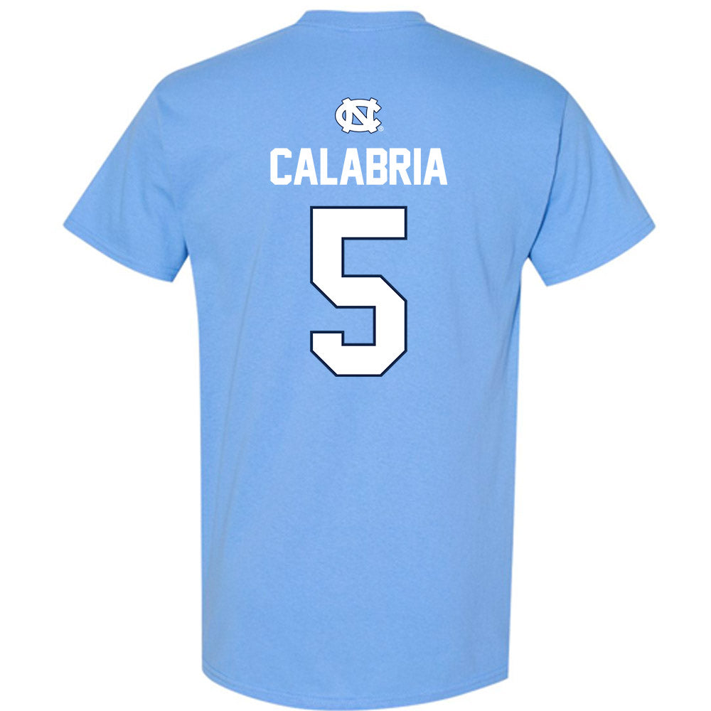 UNC - NCAA Women's Lacrosse : Tess Calabria - NCAA® Champions Classic Shersey T-Shirt-1