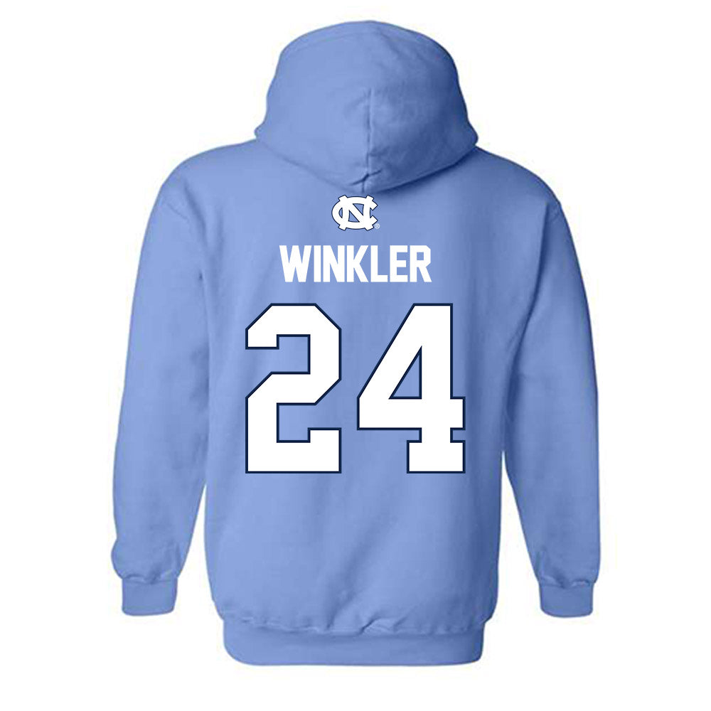UNC - NCAA Women's Lacrosse : Grace Winkler - NCAA® Champions Classic Shersey Hooded Sweatshirt-1