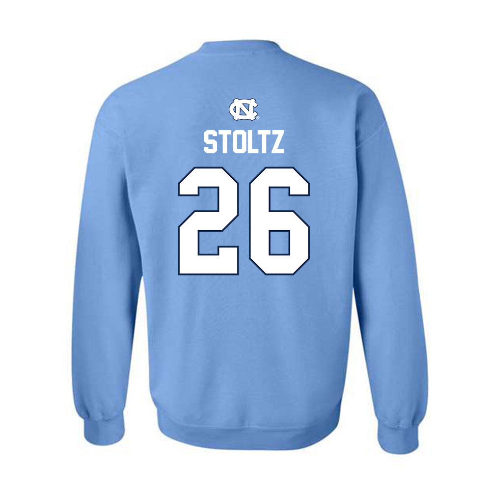 UNC - NCAA Women's Lacrosse : Sophia Stoltz - NCAA® Champions Classic Shersey Crewneck Sweatshirt-1