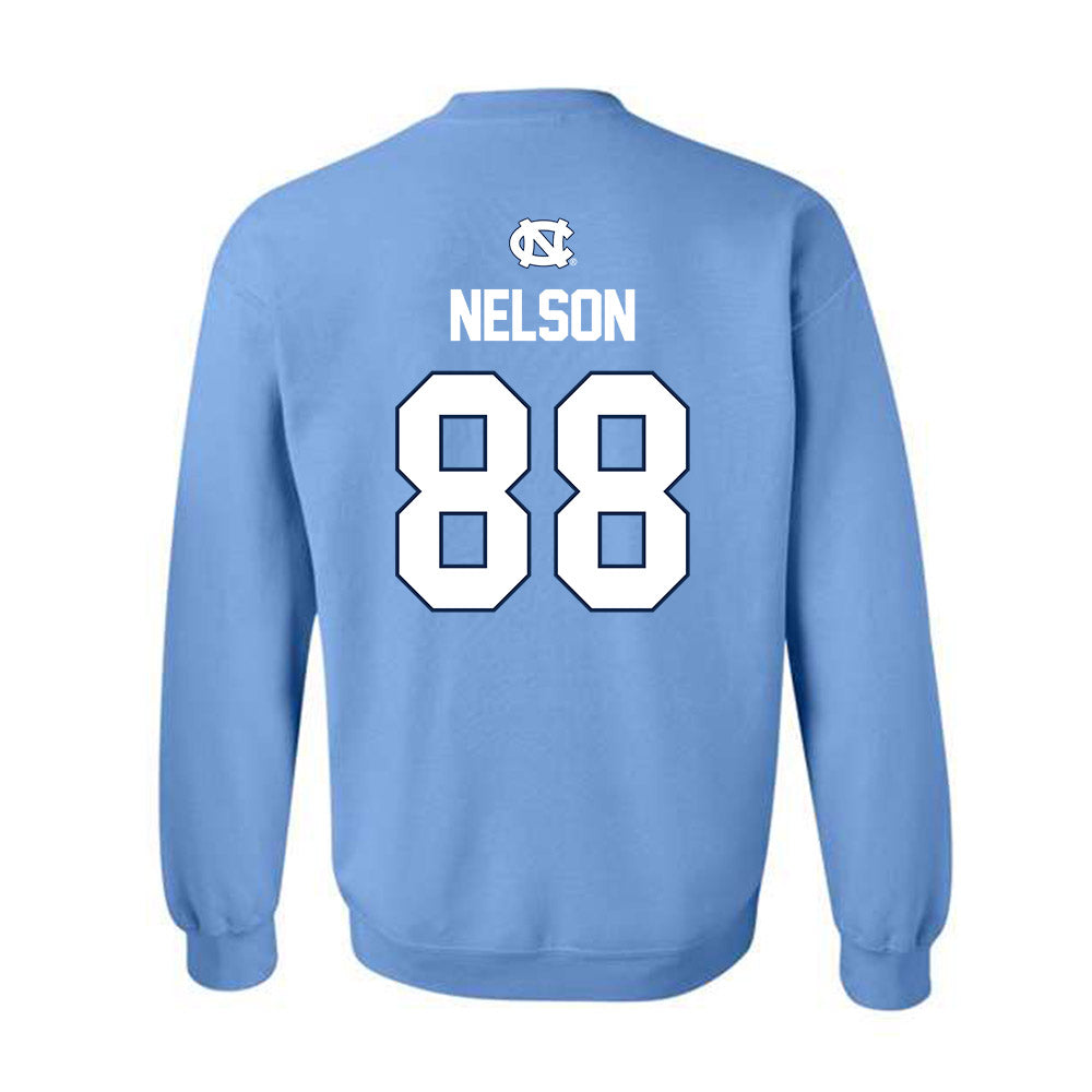 UNC - NCAA Women's Lacrosse : Betty Nelson - NCAA® Champions Classic Shersey Crewneck Sweatshirt-1