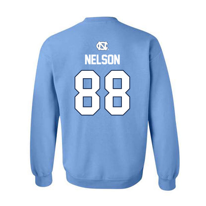 UNC - NCAA Women's Lacrosse : Betty Nelson - NCAA® Champions Classic Shersey Crewneck Sweatshirt-1