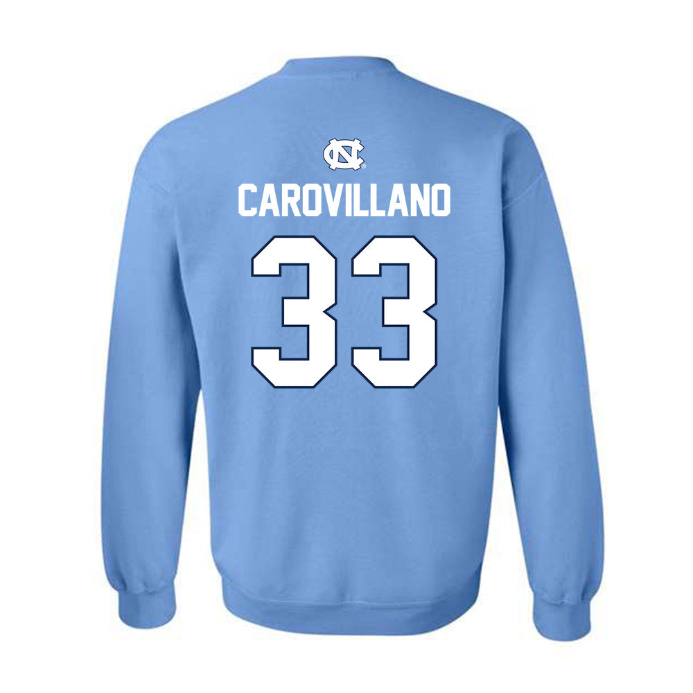 UNC - NCAA Women's Lacrosse : Brigid Carovillano - NCAA® Champions Classic Shersey Crewneck Sweatshirt-1