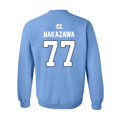 UNC - NCAA Women's Lacrosse : Negai Nakazawa - NCAA® Champions Classic Shersey Crewneck Sweatshirt-1