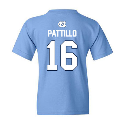 UNC - NCAA Women's Lacrosse : Addison Pattillo - NCAA® Champions Classic Shersey Youth T-Shirt-1