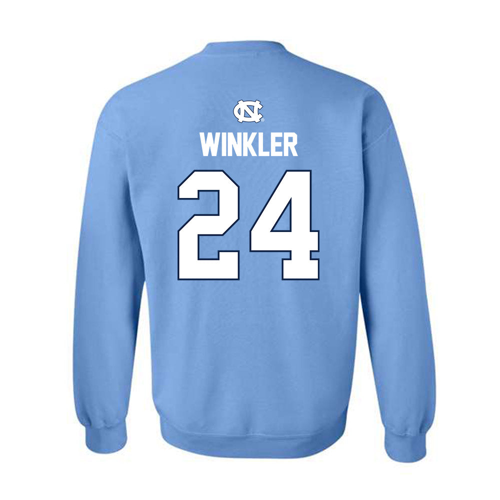 UNC - NCAA Women's Lacrosse : Grace Winkler - NCAA® Champions Classic Shersey Crewneck Sweatshirt-1