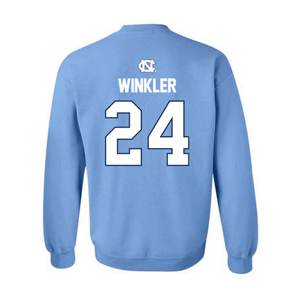 UNC - NCAA Women's Lacrosse : Grace Winkler - NCAA® Champions Classic Shersey Crewneck Sweatshirt-1