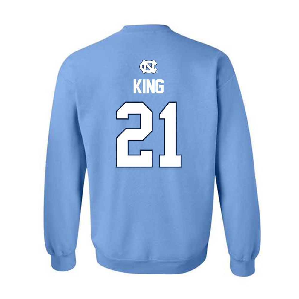 UNC - NCAA Women's Lacrosse : Reese King - NCAA® Champions Classic Shersey Crewneck Sweatshirt-1