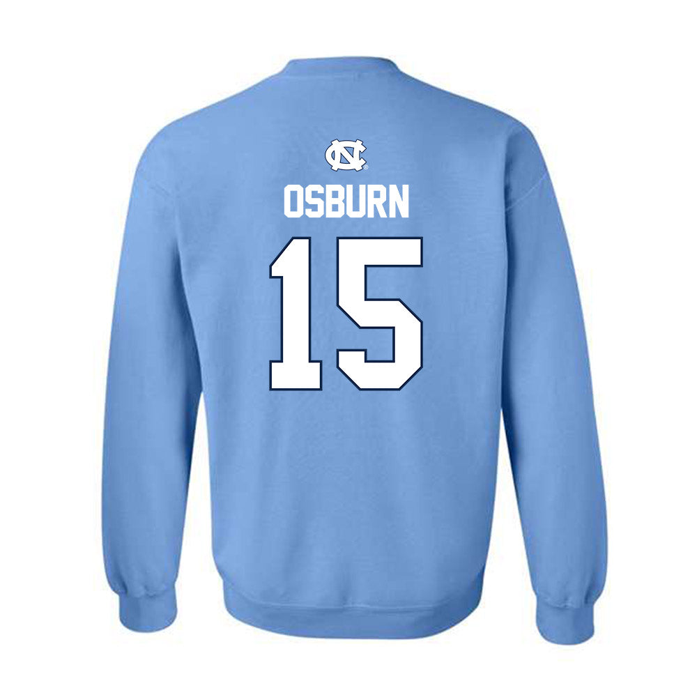 UNC - NCAA Women's Lacrosse : Eliza Osburn - NCAA® Champions Classic Shersey Crewneck Sweatshirt-1