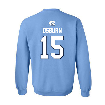 UNC - NCAA Women's Lacrosse : Eliza Osburn - NCAA® Champions Classic Shersey Crewneck Sweatshirt-1