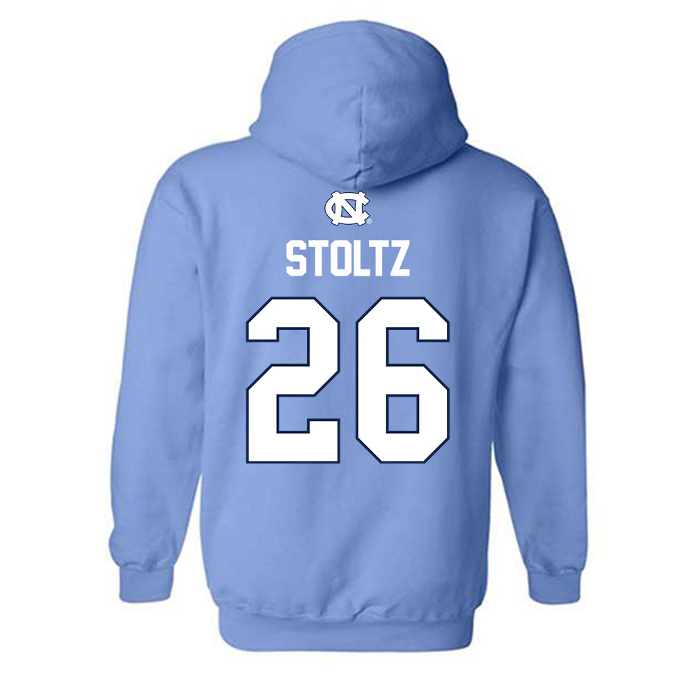 UNC - NCAA Women's Lacrosse : Sophia Stoltz - NCAA® Champions Classic Shersey Hooded Sweatshirt-1