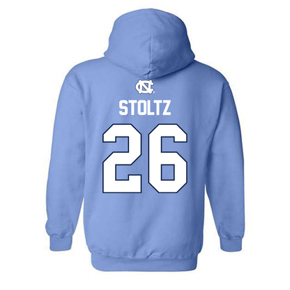 UNC - NCAA Women's Lacrosse : Sophia Stoltz - NCAA® Champions Classic Shersey Hooded Sweatshirt-1