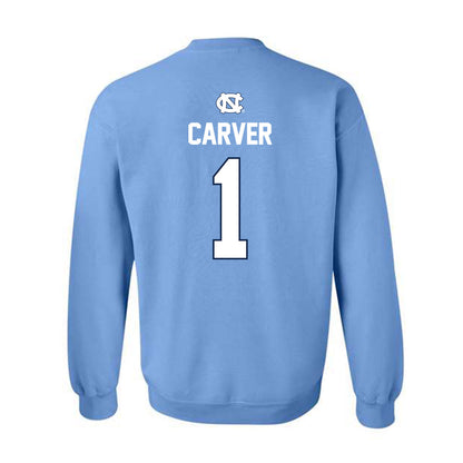 UNC - NCAA Women's Lacrosse : Haley Carver - NCAA® Champions Classic Shersey Crewneck Sweatshirt-1