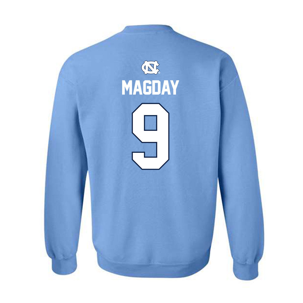 UNC - NCAA Women's Lacrosse : Payton Magday - NCAA® Champions Classic Shersey Crewneck Sweatshirt-1
