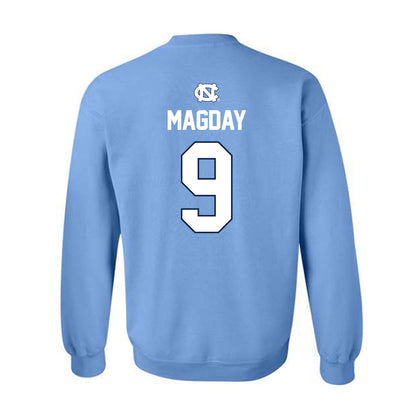 UNC - NCAA Women's Lacrosse : Payton Magday - NCAA® Champions Classic Shersey Crewneck Sweatshirt-1