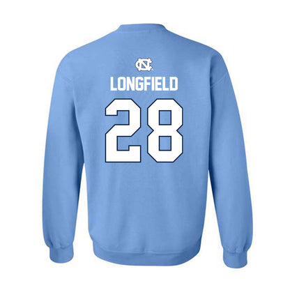 UNC - NCAA Women's Lacrosse : Molly Longfield - NCAA® Champions Classic Shersey Crewneck Sweatshirt-1